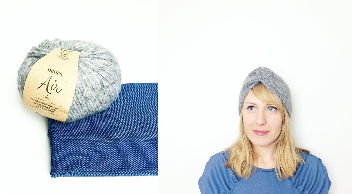 julie ateliersvila bandeau drops air tricot avec Drops